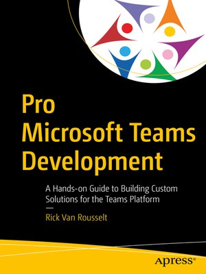 cover image of Pro Microsoft Teams Development
